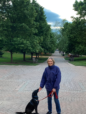 Hard to believe we were wearing coats when we started walking the watershed.