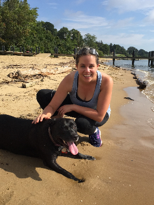 I love exploring the Bay with my dog, Mama!