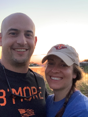 Catching sunset on the Bay Bay near Sandbridge Beach, VA in 2021.