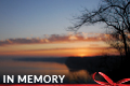 Donation eCard 20: In Memory - Sunset