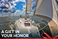 Donation eCard 20: A Gift in Your Honor - Sailboat